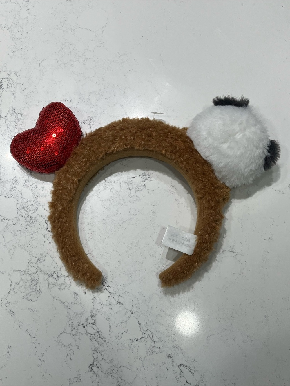 Universal Studios Despicable Me Minions "Tim Loves Panda" Plush Headband - Picture 2 of 5